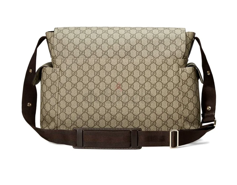 Plus diaper bag in GG Superme Canvas  leather63239082072321113