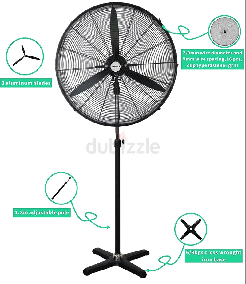 Industrial Stand Fan With high Velocity632203262159371127