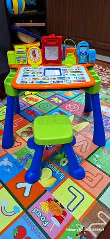 Engaging 5 in 1 VTech Touch and Learn Activity Desk Deluxe for Kids!