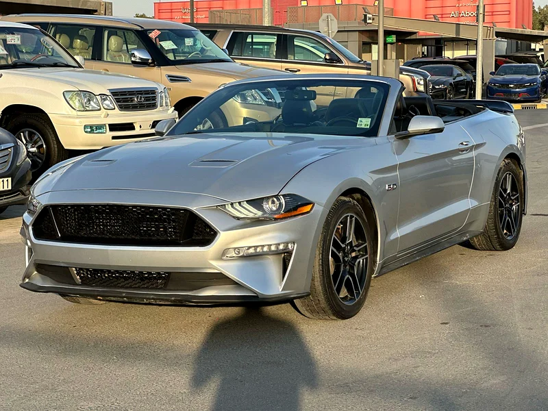 Ford Mustang GT 2019 American specifications, convertible, in good condition63399885519746111