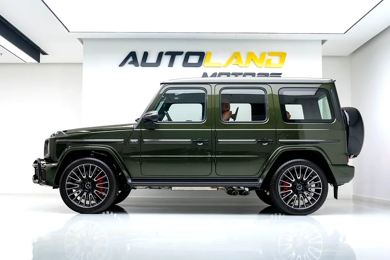 2025 MERCEDES BENZ G63 AMG. GCC. FLL CARBON. DOUBLE NIGHT PACKAGE. MAIN DEALER WARRANTY AND SERVICE63161526473858112