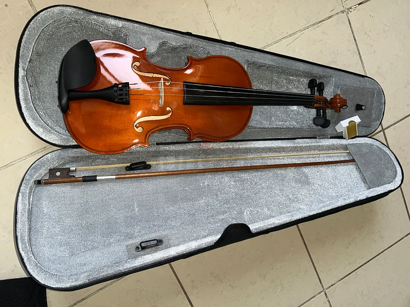 Elegant Violin with Case - Perfect for All Levels!63229682254721112