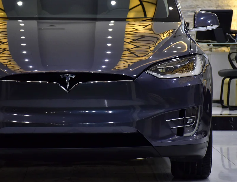 AED 2,585 EMI at 0% DP | Tesla Model X 100D - Long Range (2019 Model) in Grey Color, GCC Specs63134989168259114