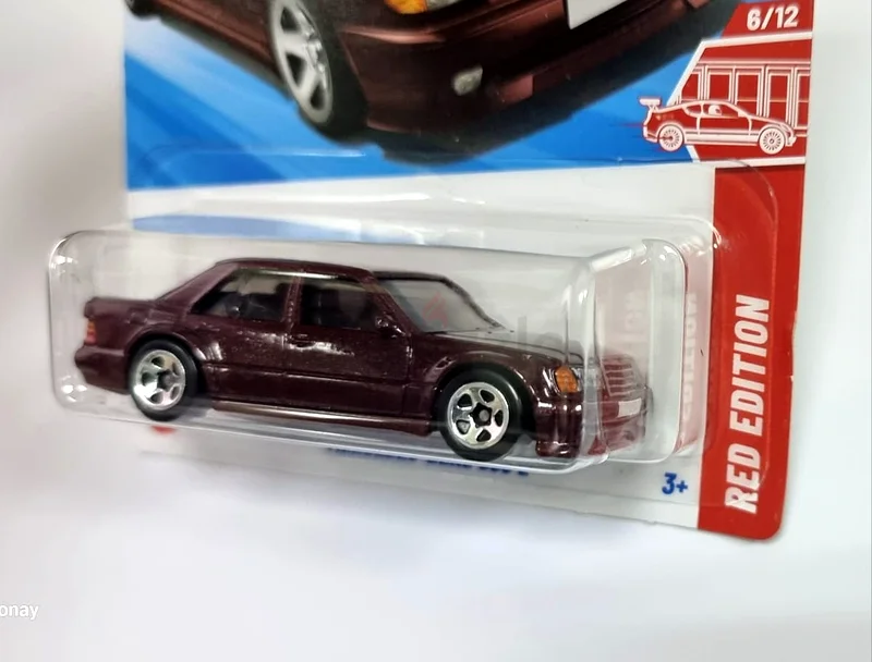 Hotwheels Mercedes 500E Red Edition Target Exclusive63226783243138112