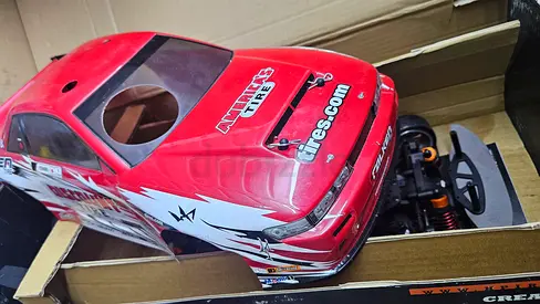 HPI nissan Silvia rs4 3 drift nitro