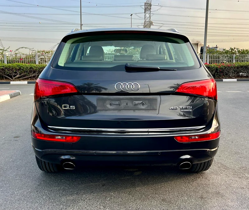 AUDI Q5 40 TFSI QUATTRO 2016 GCC SPEC FULL SERVICE HISTORY63156039081474113