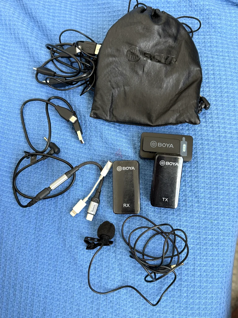 BOYA micro Used like new, ميكروفون63260216610817112