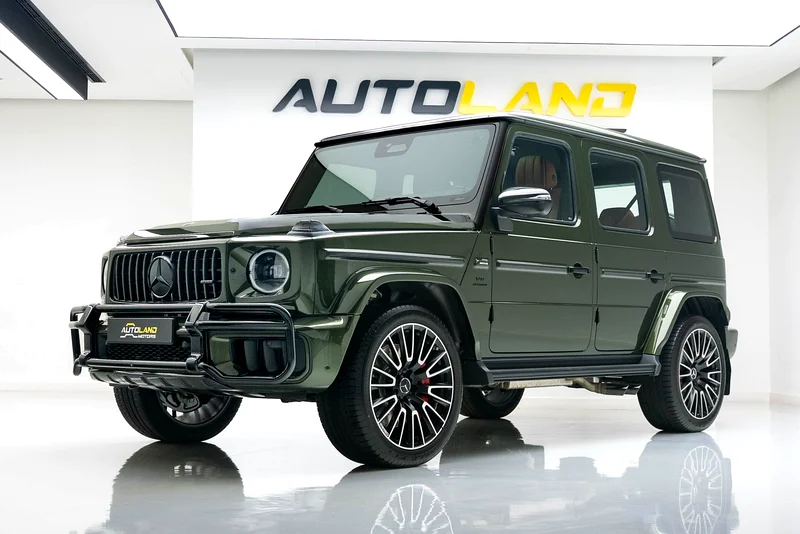 2025 MERCEDES BENZ G63 AMG. GCC. FLL CARBON. DOUBLE NIGHT PACKAGE. MAIN DEALER WARRANTY AND SERVICE632321414168341119
