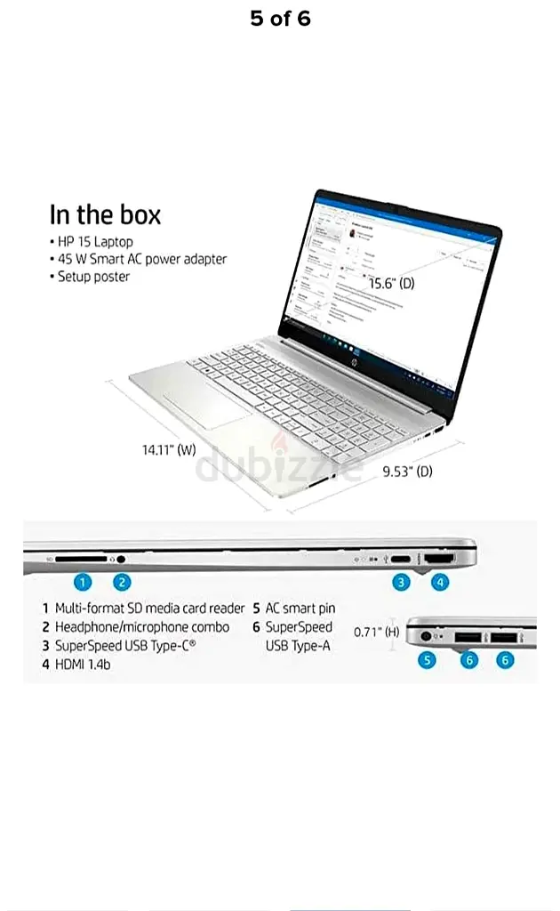 HP Laptop with Intel i563254489814402114