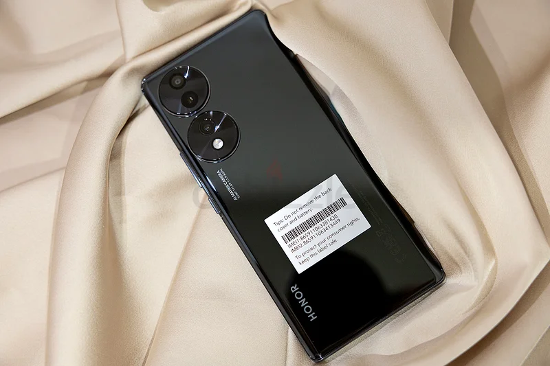 هونر 70 ثنائي الشريحة 256 جيجابايت ذاكرة داخلية + 8 جيجابايت رام هاتف ذكي 5G باللون الأسود63214898054147113