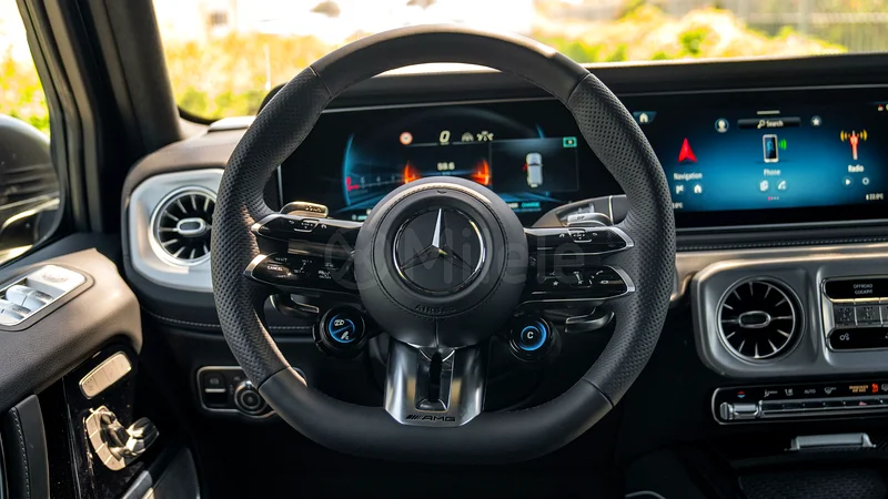 27,975 درهم/شهر | مرسيدس بنز G 63 4.0 لتر بنزين 2025: عجلة قيادة كربون، ترفيه خلفي63230141358595114