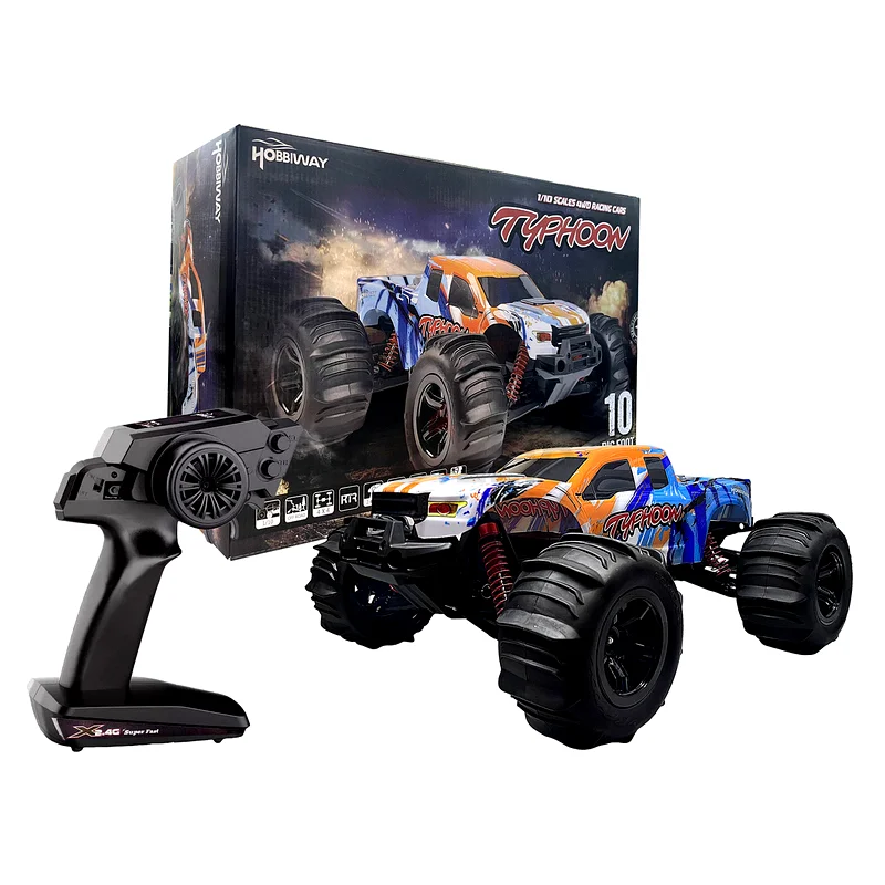 ORANGE TYPHOON RC SPEED TRUCK62863824673411112