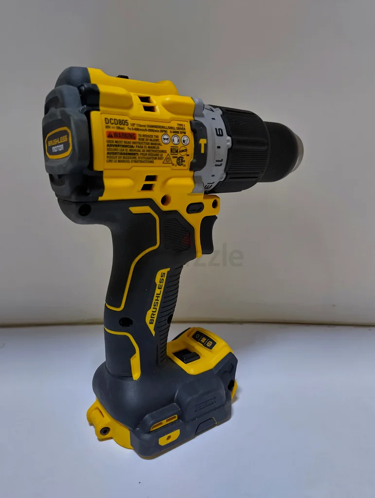مثقاب ديوالت الكهربائي المطرقي بدون فرشاة كهربائية، بجهد ١٨ فولت63220826371585112