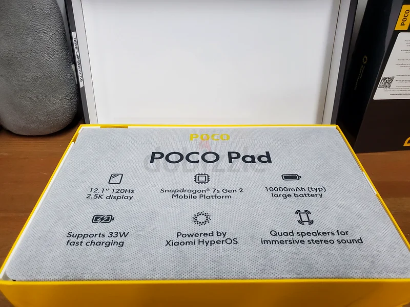 Poco Pad Tablet 8GB RAM 256 GB Storage Blue63221851393794112