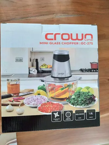 Crown mini glass chopper