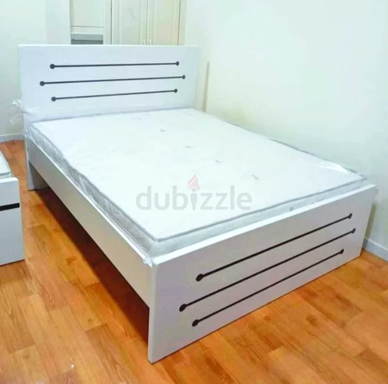 Stylish Modern Bed 150×190cm with mattress!631265913491211120