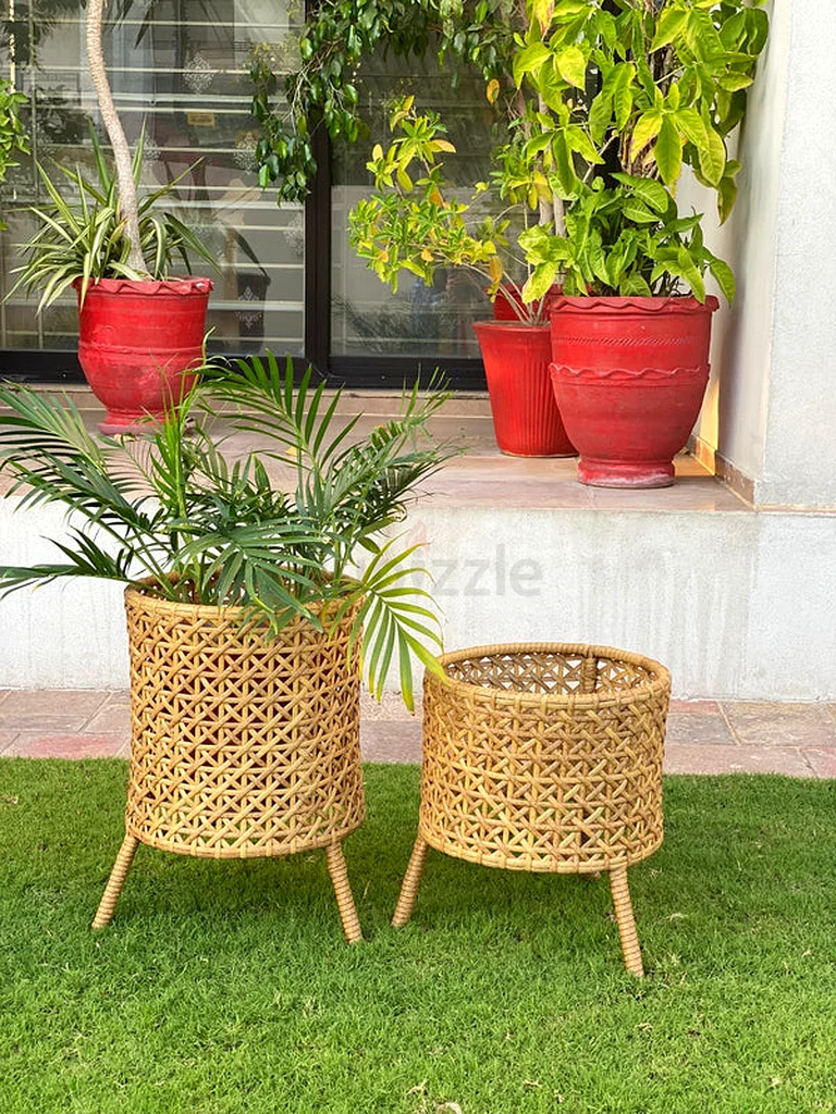 pair of rattan planters for sale632208283848971129