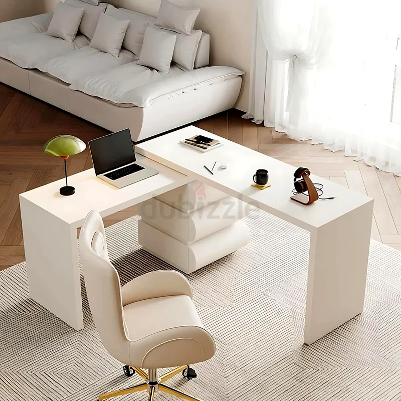 Modern Custom-Made L-Shaped Executive Desk Set63211913525251113