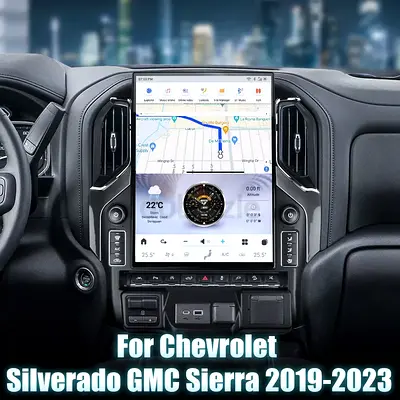 Chevrolet Silverado GMC Sierra 2019-2023 Vertical Screen 2K 15.6″