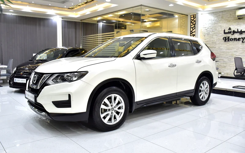 AED 1,057 EMi at 0% DP | Nissan X-Trail ( 2021 Model ) in White Color GCC Specs63168972827010111