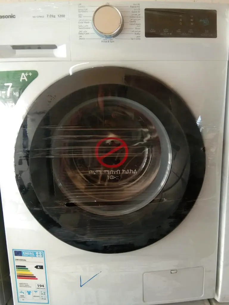 Panasonic Washing Machine, 7 kg, Brand New Condition