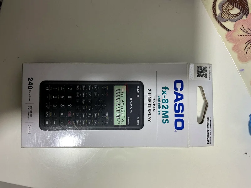 CASIO fx-82MS Scientific Calculator - Precision at Your Fingertips!63262401470722110
