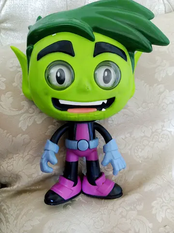 Teen titans beast boy Cute Cartoon Character Action Figure - Perfect for Kids!
