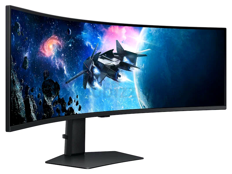 شاشة سامسونج جيمنج 49 بوصة أوديسي G9، طراز G95C، بدقة DQHD، معدل تحديث 240 هرتز، زمن استجابة 1 مللي ثانية (GtG)، دعم تقنية DisplayHDR 1000، شاشة منحنية63256599513731111