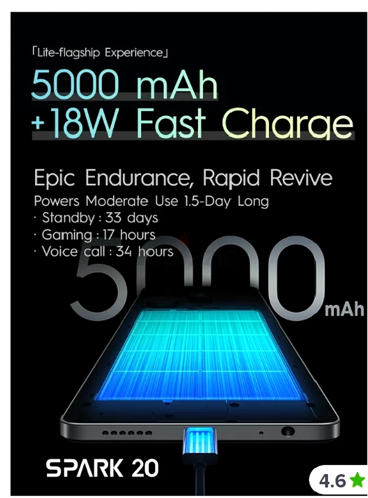 TECNO 20PRO 256 جيجابايت 12 رام63211910706946114
