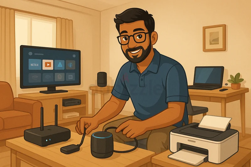 Smart Home Tech Setup – CCTV, Wi-Fi, TV, Streaming, Screentime, Printers, Alexa More!629296650204181119
