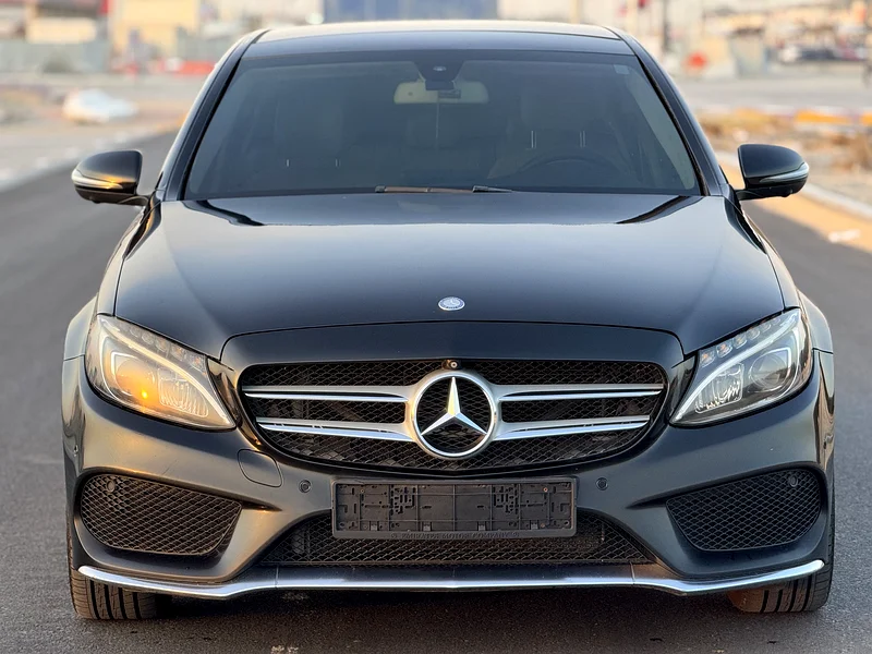 MERCEDES BENZ C200 2016 GCC FULL OPTION PERFECT CONDITION632301386132501128