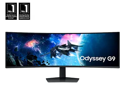 Samsung 49 Odyssey G9 G95C DQHD 240Hz 1ms(GtG) DisplayHDR 1000 Curved Gaming Monitor