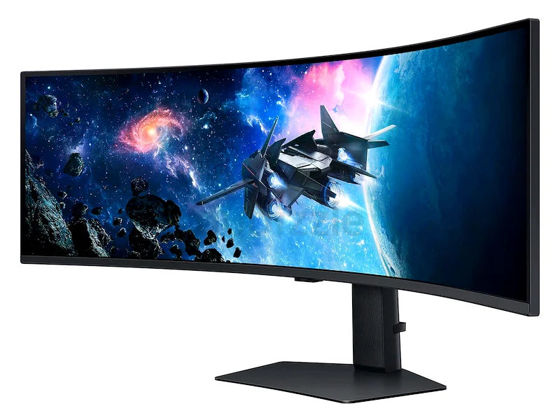 شاشة سامسونج جيمنج 49 بوصة أوديسي G9، طراز G95C، بدقة DQHD، معدل تحديث 240 هرتز، زمن استجابة 1 مللي ثانية (GtG)، دعم تقنية DisplayHDR 1000، شاشة منحنية63256599513731112