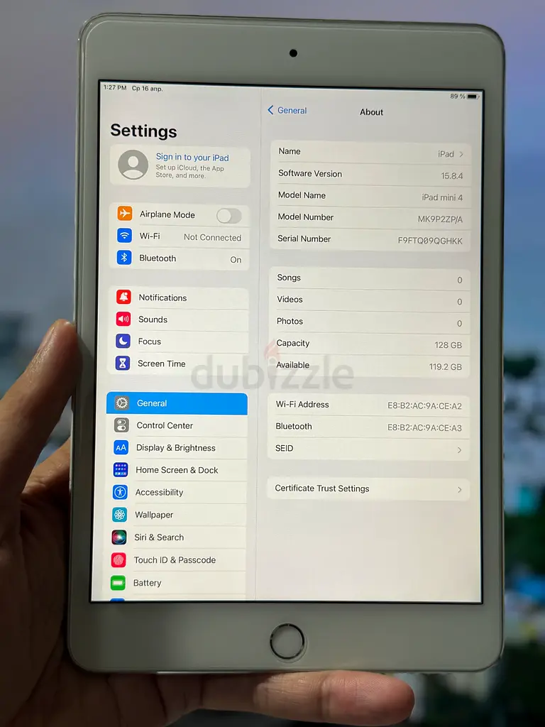 iPad Mini 4 128GB in Low Price63214897567619116