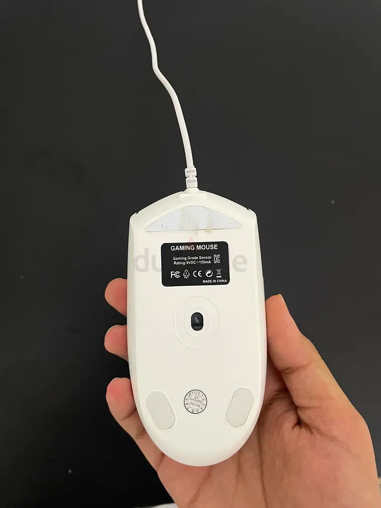 White wired gaming mouse63228828848001111