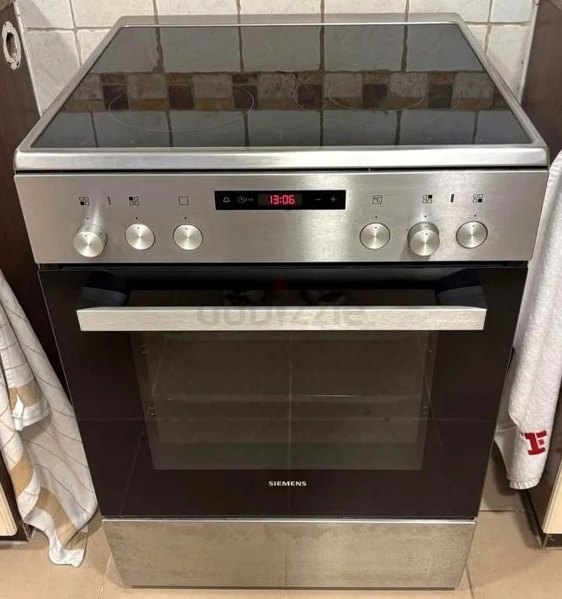 iQ300 - free-standing electric cooker - Stainless steel Siemens 60 cm, HK8Q3A150M FREE DELIVERY + WA63169462889857112