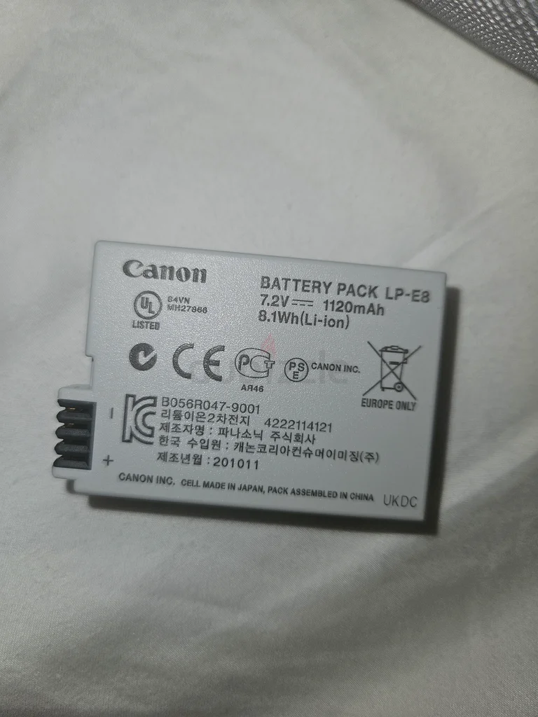 Canon battery pack63172681361667111