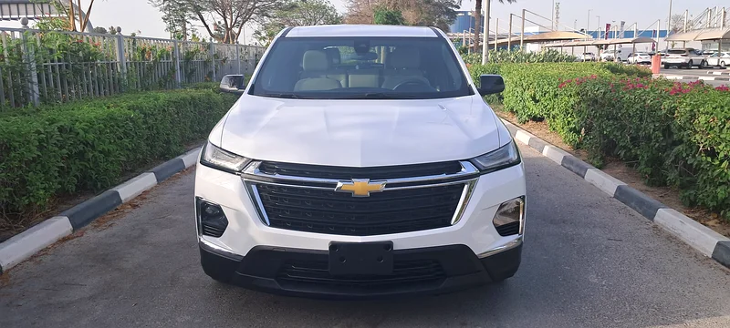 CHEVROLET TRAVERSE 2023 58000 KM ONLY GCC SERVICE + WARRANTY AL GHANDI + ORGINAL PAINT 100%63173120295553113
