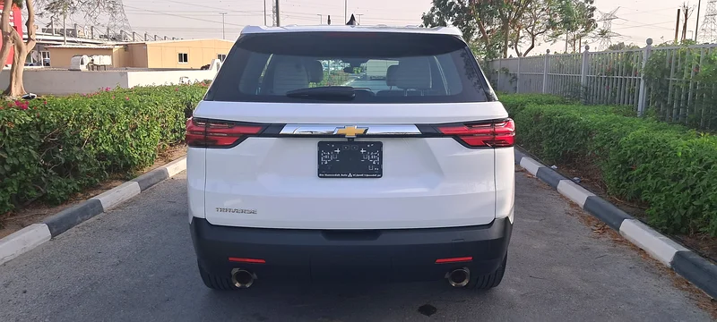 CHEVROLET TRAVERSE 2023 58000 KM ONLY GCC SERVICE + WARRANTY AL GHANDI + ORGINAL PAINT 100%63173120295553114