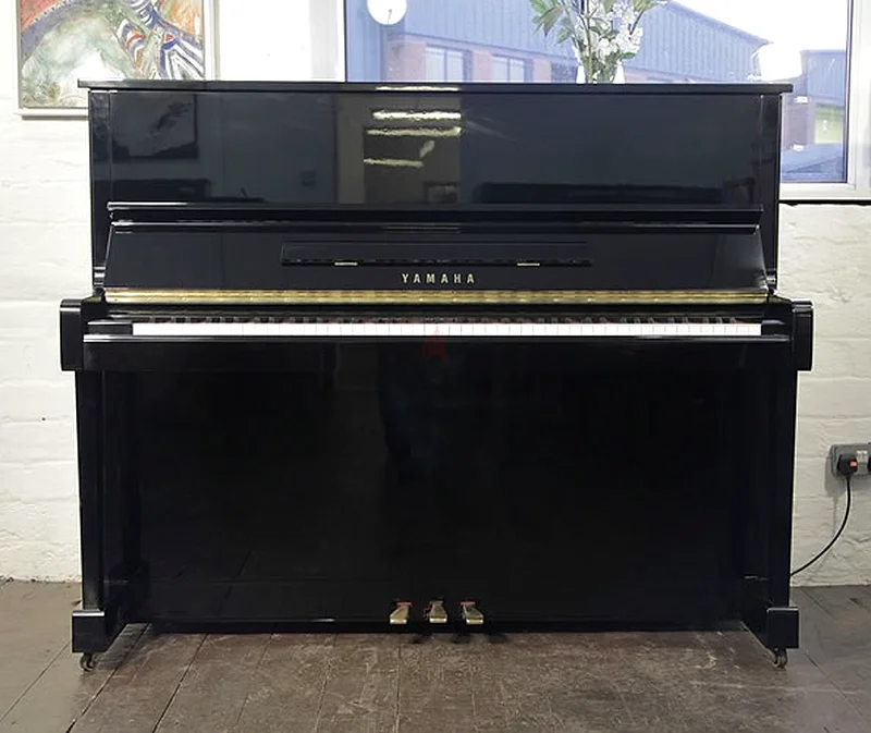 Renewed Yamaha Upright Piano MC10BL63265605151745111
