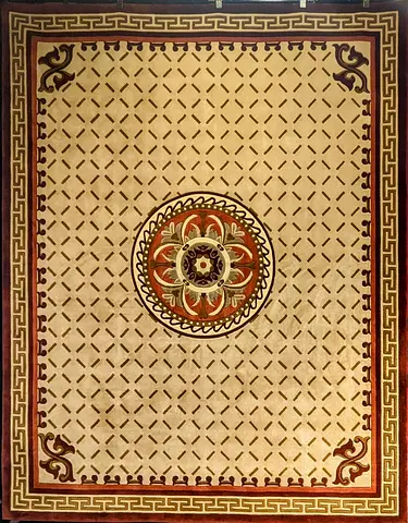 Elegant European Classical Rug with acrylic material