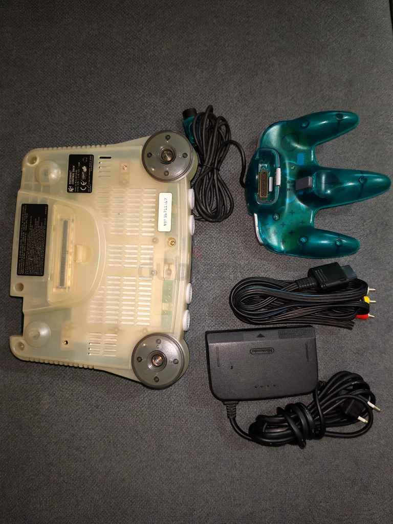 Nintendo 64 Console Pal Europe 220 volt63205356237186111