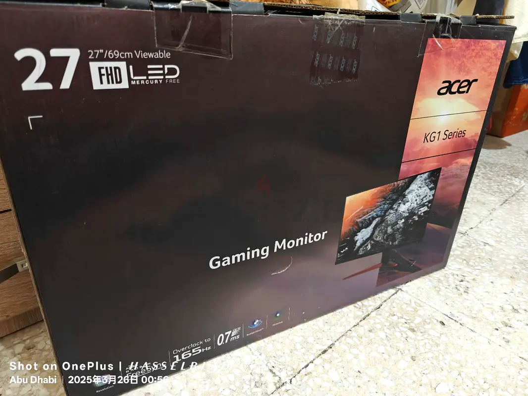 [Non-negotiable] Acer KG1 Series 27 FHD Gaming Monitor