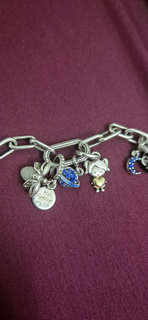 PANDORA ME chain bracelet, with charms63232164721282110