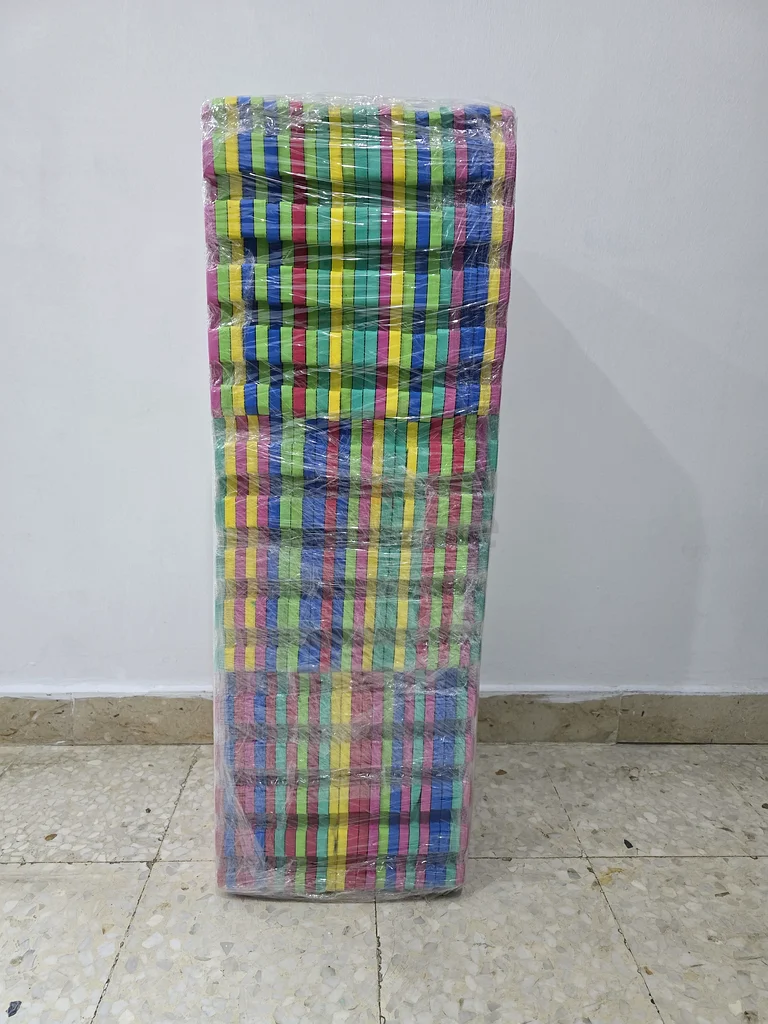 Babyshop - Vibrant Multi-Colored rubbed Mats - Perfect for Outdoor and Indoor Use!63211419636737114
