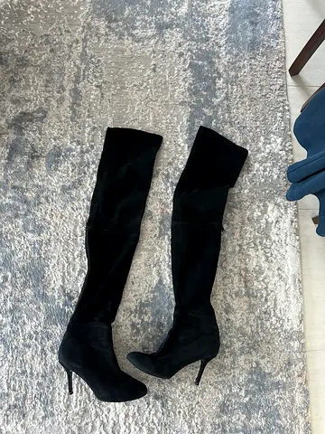 Zara above the knee boots size 40