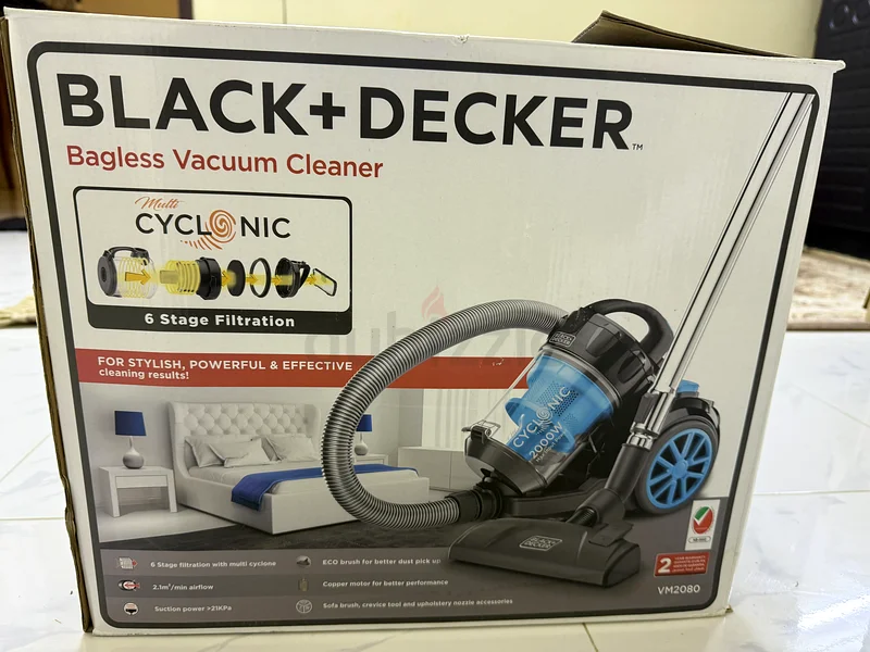 تنظيف سهل مع مكنسة BLACK+DECKER الكهربائية!63253974483587111