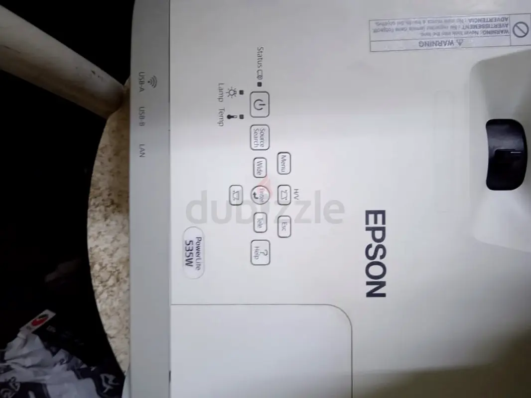 Epson Professional Projector - Perfect for Home Theater and Presentations!