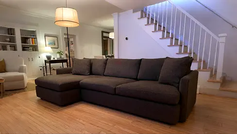 Crate Barrel Lounge Deep L Shape sofa perfect Condition