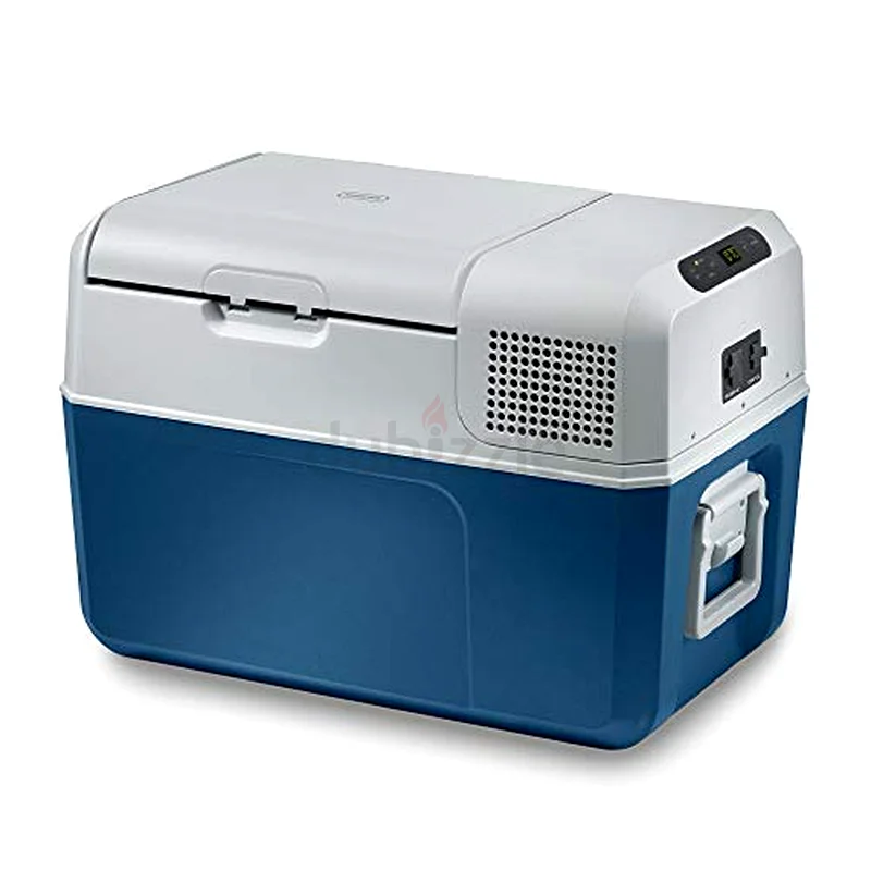 MOBICOOL MCF40 - 38 l Compressor Cooler, Blue/Grey, Cool Box 12/24 V DC / 100 -240 V AC, Mini Fridge631976516725781116